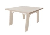 Keukenhof bso tafel L80 x B80 x H60 cm Berken Kinderopvang Kinderdagverblijfinrichting